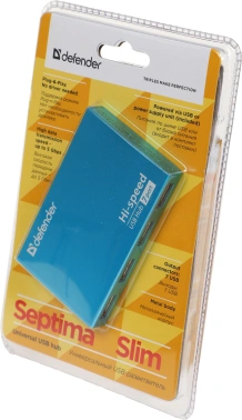 Разветвитель USB 2.0 Defender Septima Slim