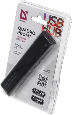 Разветвитель USB 2.0 Defender Quadro Promt