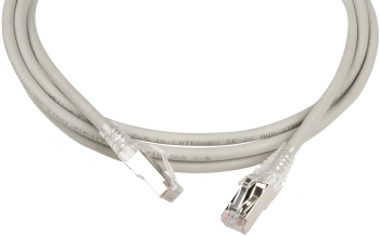 Патч-корд WRline WR-PC-RJ45-FTP-5E-2-GY FTP RJ-45 вил.-вилка RJ-45 кат.5E 2м серый LSZH