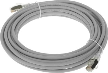Патч-корд WRline WR-PC-RJ45-FTP-5E-7-GY FTP RJ-45 вил.-вилка RJ-45 кат.5E 7м серый LSZH