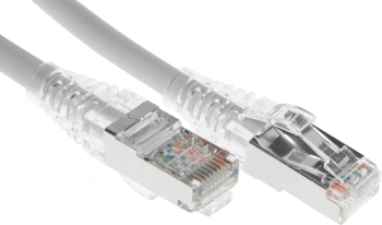 Патч-корд WRline WR-PC-RJ45-FTP-5E-7-GY FTP RJ-45 вил.-вилка RJ-45 кат.5E 7м серый LSZH