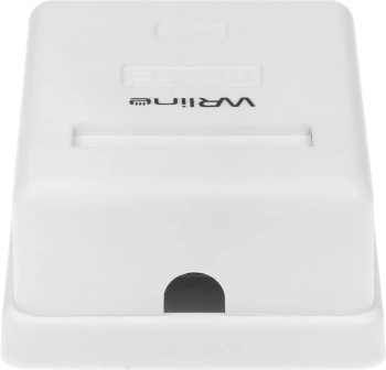 Розетка WRline WR-WS-8P8C-C5E-1 комп.RJ45 1 кат.5E UTP бел. (упак.:1шт)