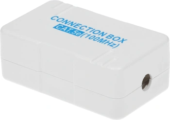 Адаптер WRline WR-CM-IDC-C5E проходн.Dual IDC кат.5E UTP бел.