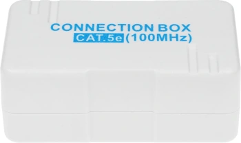 Адаптер WRline WR-CM-IDC-C5E проходн.Dual IDC кат.5E UTP бел.