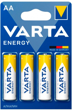 Батарея Varta Energy LR6 BL4 Alkaline