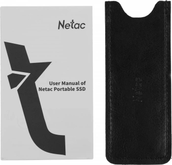 Накопитель SSD Netac USB-C 250GB NT01ZSLIM-250G-32BK