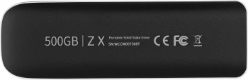 Накопитель SSD Netac USB-C 500GB NT01ZX-500G-32BK