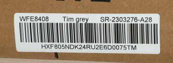 Стиральная машина Hyundai WFE8408 Dark Gray