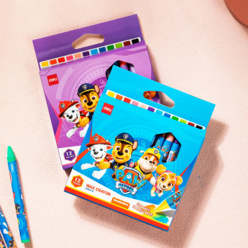 Восковые мелки Deli Paw Patrol