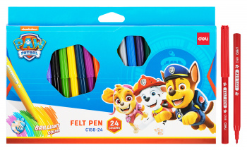 Фломастеры Deli  EC158-24