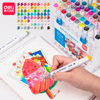 Набор маркеров для скетчинга Deli  70816-80