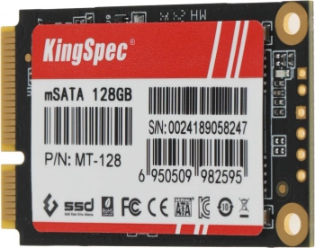 Накопитель SSD Kingspec mSATA 128GB MT-128