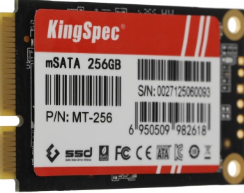 Накопитель SSD Kingspec mSATA 256Gb MT-256
