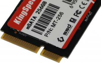 Накопитель SSD Kingspec mSATA 256Gb MT-256