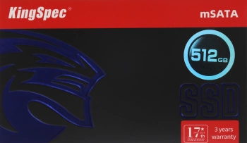 Накопитель SSD Kingspec mSATA 512Gb MT-512