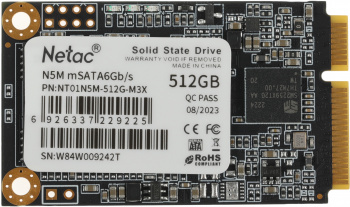 Накопитель SSD Netac SATA-III 512GB NT01N5M-512G-M3X N5M