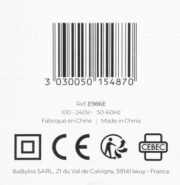 Машинка для стрижки Babyliss E986E