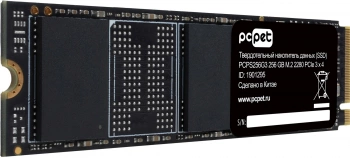 Накопитель SSD PC Pet PCIe 3.0 x4 256GB PCPS256G3