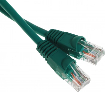 Патч-корд Buro UTP 4 пары cat.5E CCA molded 0.25м зеленый RJ-45 (m)-RJ-45 (m)