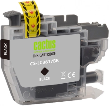 Картридж струйный Cactus CS-LC3617BK