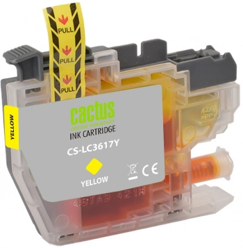 Картридж струйный Cactus CS-LC3617Y