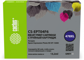 Картридж струйный Cactus CS-EPT04F6