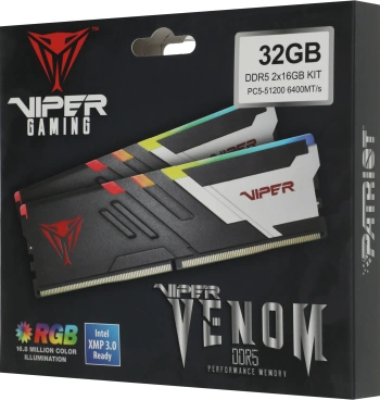 Память DDR5 2x16GB 6400MHz Patriot  PVVR532G640C32K