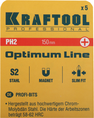 Набор бит Kraftool 26122-2-150-5