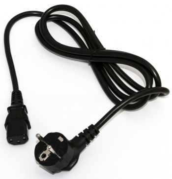 Шнур питания Hyperline ПВС-АП PWC-IEC13-SHM-10-BK