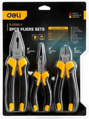 Набор инструментов Deli  DL2008Z-3
