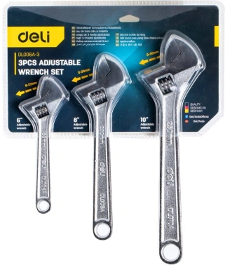 Набор ключей Deli  DL006A-3