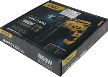 Дрель ударная Deli DL-CZ13-E1