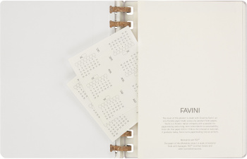 Еженедельник Moleskine SPIRAL XL 204х252мм недатир. обложка картон 200стр. спираль сиреневый