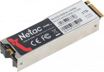 Накопитель SSD Netac PCIe 3.0 x4 1TB NT01NV3000RGB-1T0-E4X