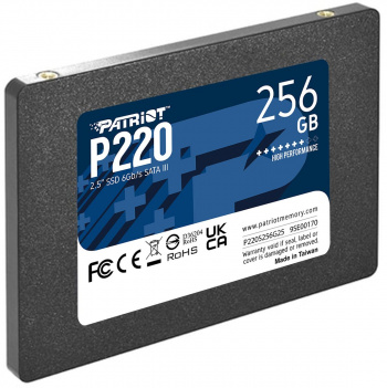 Накопитель SSD Patriot SATA-III 256GB P220S256G25