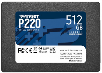 Накопитель SSD Patriot SATA-III 512GB P220S512G25
