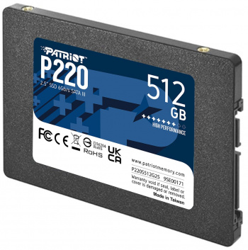 Накопитель SSD Patriot SATA-III 512GB P220S512G25