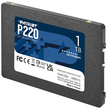 Накопитель SSD Patriot SATA-III 1TB P220S1TB25