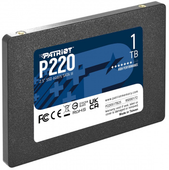Накопитель SSD Patriot SATA-III 1TB P220S1TB25
