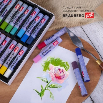 Масляная пастель Brauberg 181452