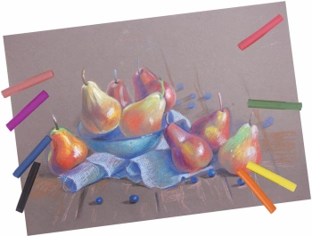 Пастель сухая Brauberg 181462