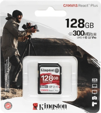 Флеш карта SDXC 128GB Kingston  SDR2/128GB