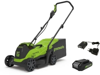 Газонокосилка роторная Greenworks GD24LM33K4