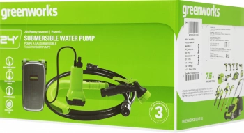 Насос бочковой Greenworks G24SWP