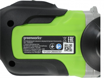 Углошлифовальная машина Greenworks GD24AGK4
