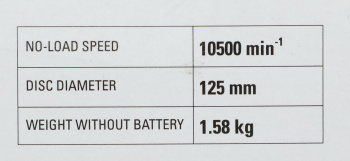 Углошлифовальная машина Greenworks GD24AGK4