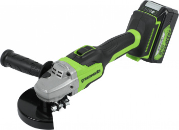 Углошлифовальная машина Greenworks GD24AGK4