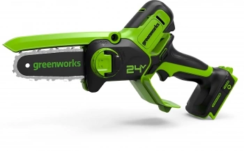 Цепная пила Greenworks  G24MCS10