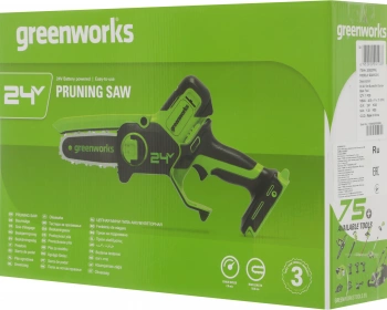 Цепная пила Greenworks  G24MCS10
