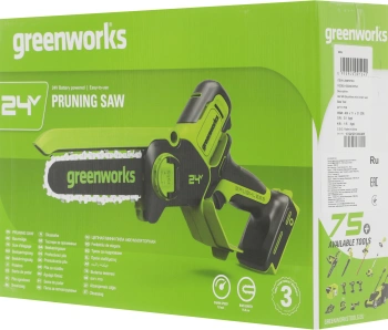 Цепная пила Greenworks  GD24CSMNX